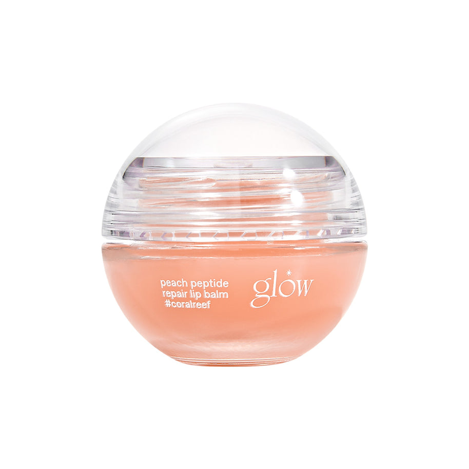 Peach Peptide Lip Balm #coralreef