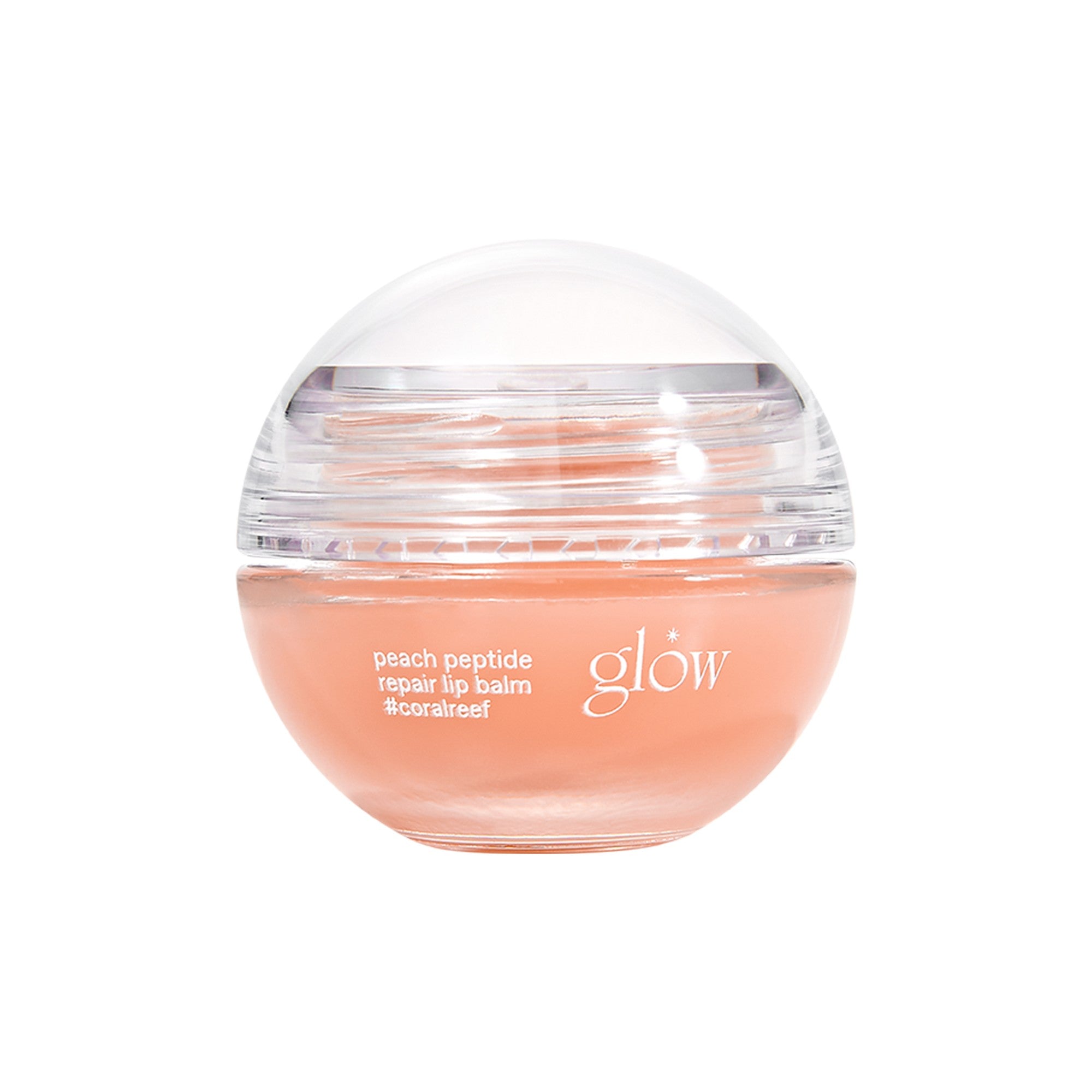 Peach Peptide Lip Balm #coralreef