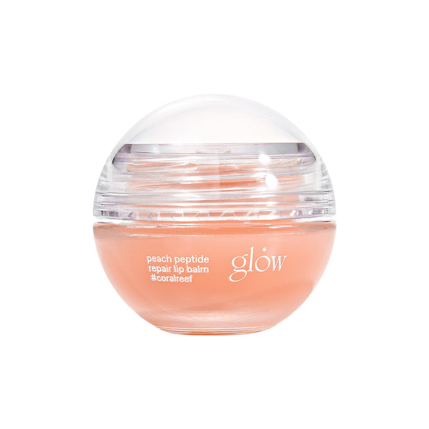 Peach Peptide Lip Balm #coralreef