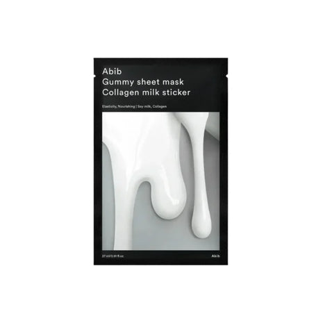 Abib Gummy Sheet Mask Collagen Milk Sticker - 1 pc