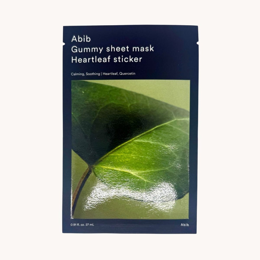 Gummy Sheet Mask Heartleaf Sticker - 1 pc