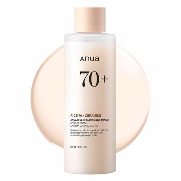 Anua Rice 70 Glow Milky Toner – 250ml