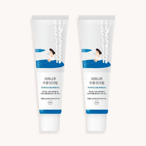 Birch Juice Moisturizing Sunscreen SPF50+ PA++++ Bundle Set / 2 pc