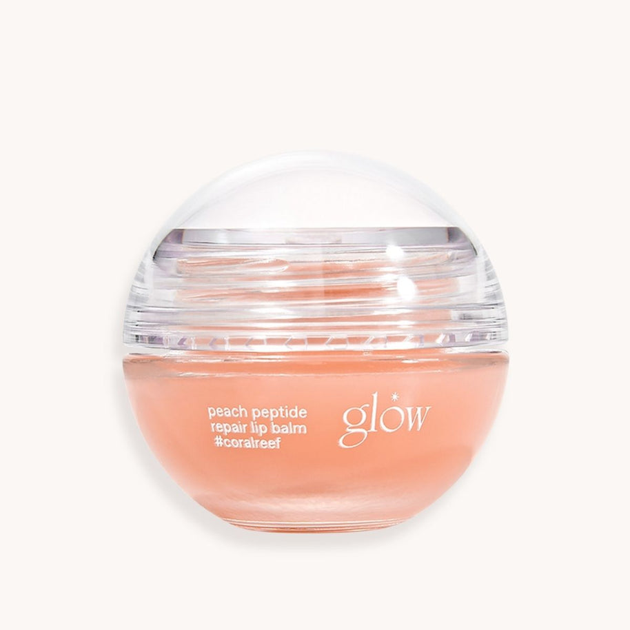 Peach Peptide Lip Balm #coralreef