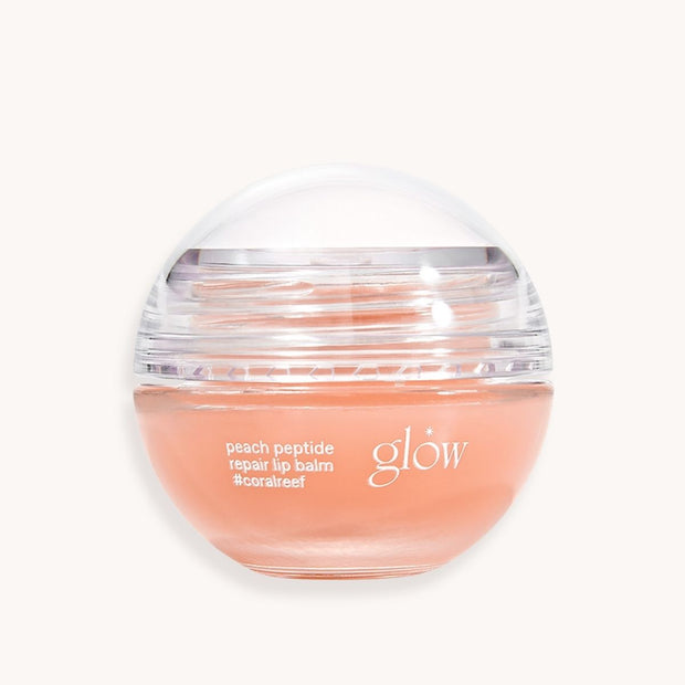 Peach Peptide Lip Balm #coralreef