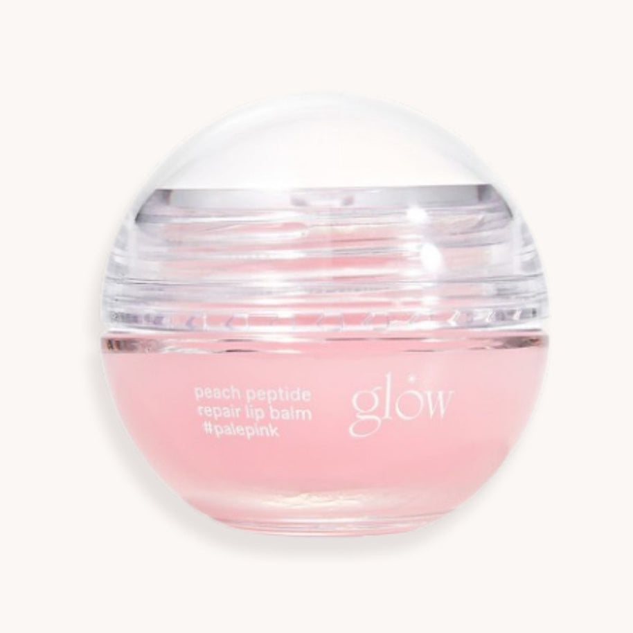 Glow Peach Peptide Lip Balm #palepink
