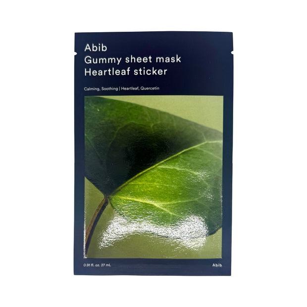 Abib Gummy Sheet Mask Heartleaf Sticker
