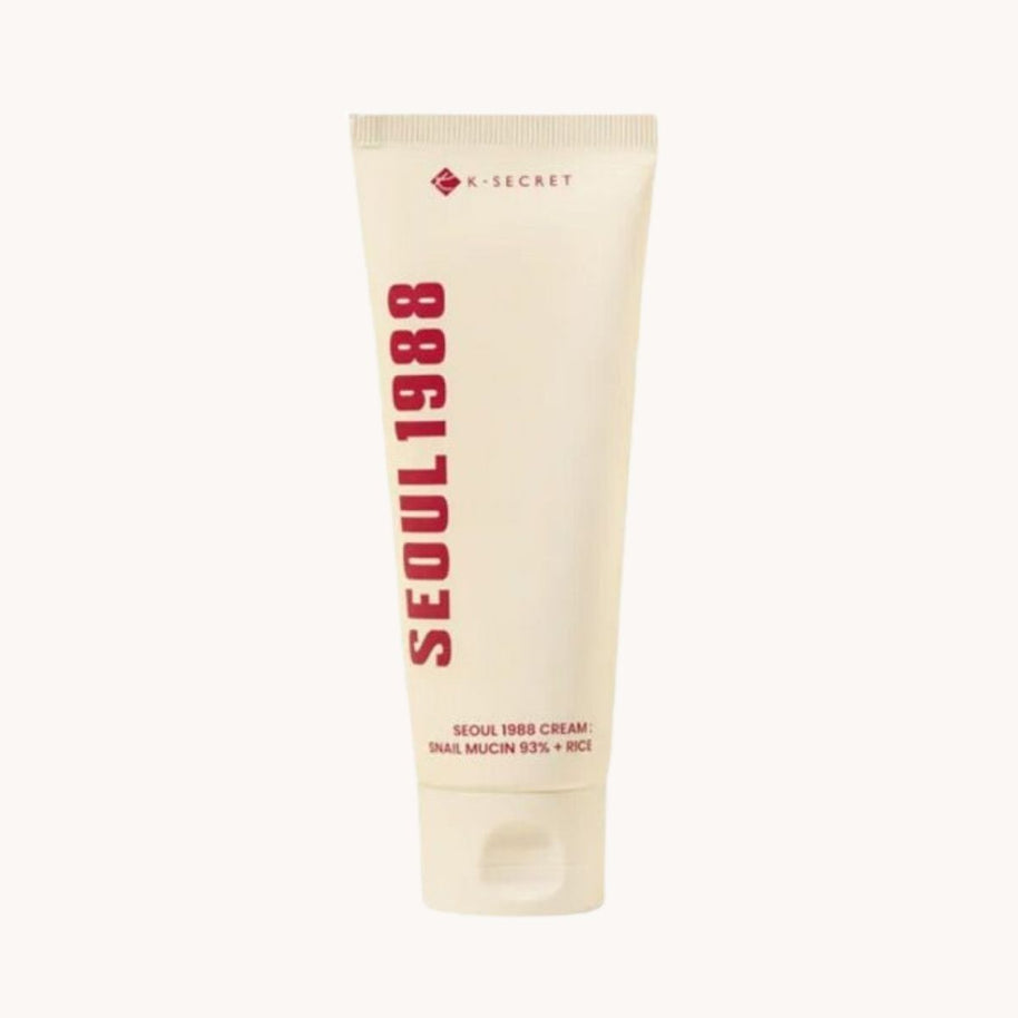 SEOUL 1988 Cream - Snail Mucin 93% + Rice - 100 ml