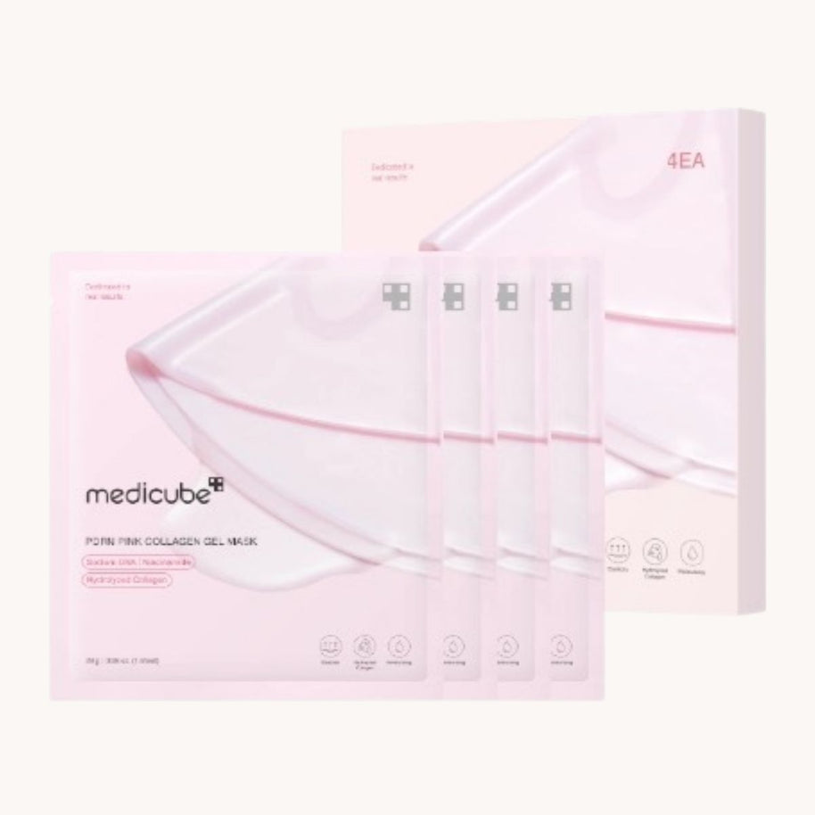 PDRN Pink Collagen Gel Mask (1pc or 4 pcs)