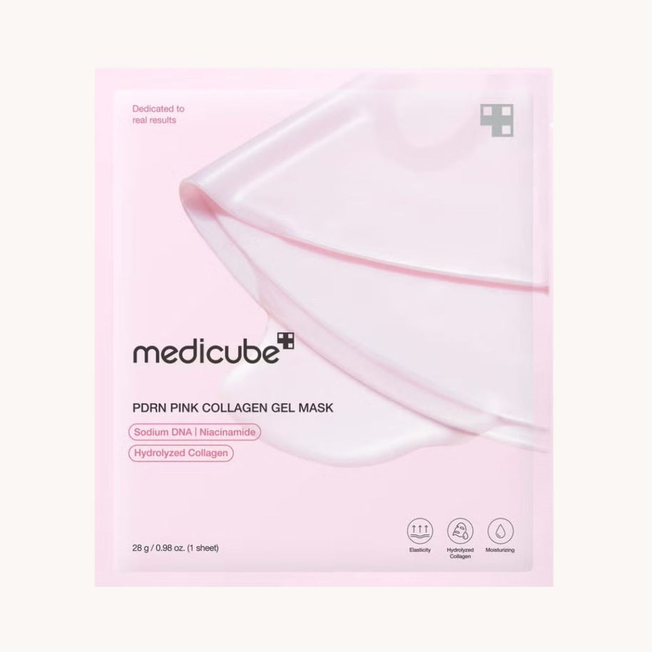 PDRN Pink Collagen Gel Mask (1pc or 4 pcs)