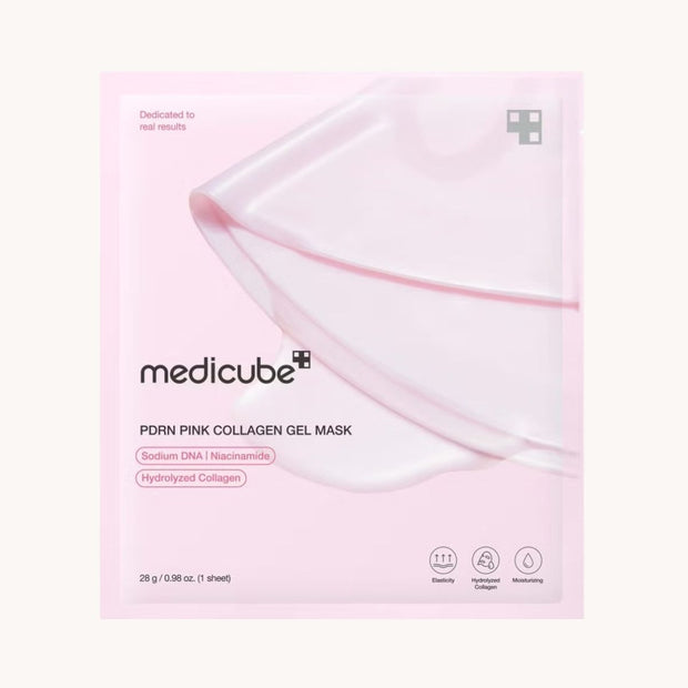 PDRN Pink Collagen Gel Mask (1pc or 4 pcs)