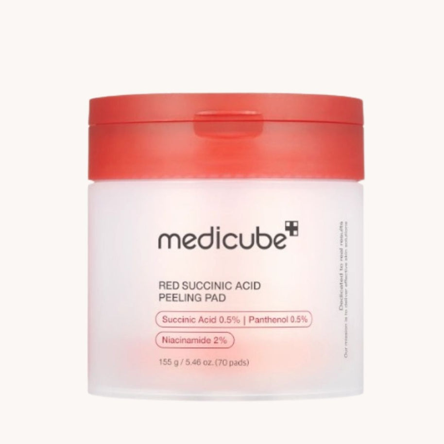 Red Succinc Acid Peeling Pad - 70 pads