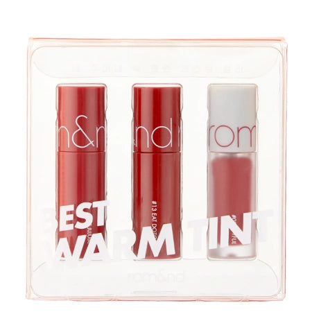 Rom&nd Lip Tint Gift Trio (Warm Tone Edition)